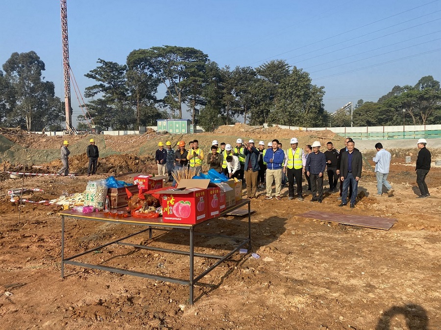 珑远印象花园破土动工了！！