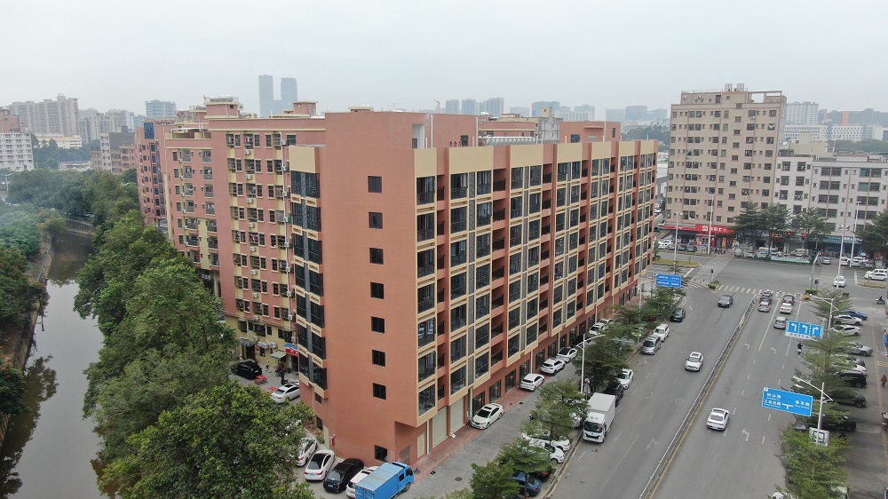 东莞寮步石龙坑石河西安置房工程